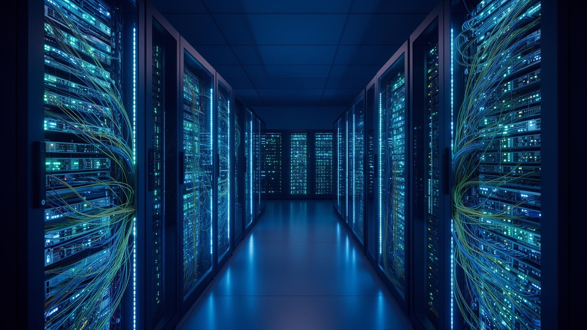 Modern IT infrastructure and server room — HAUER Solutions